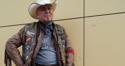 Motocikla "Harley Davidson" vadītājs Raimonds.