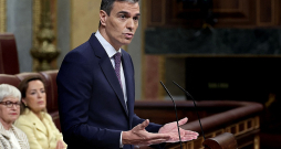 Par Palestīnas valsts atzīšanu Spānijas premjerministrs Pedro Sančess paziņoja trešdien Madridē, uzrunājot parlamentu. "Laiks pāriet no vārdiem pie darbiem," uzsvēra Sančess, kurš aizvadītajos mēnešos centies pārliecināt citu Eiropas valstu līderus atzīt Palestīnu.