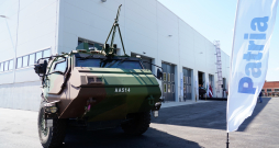 "Patria 6x6" bruņutransportieris.