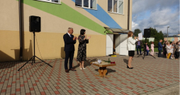 Zinību diena Pļaviņu vidusskolā 2023. gada 1. septembrī.