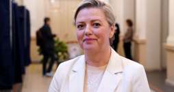 Centrālās vēlēšanu komisijas priekšsēdētāja Kristīne Saulīte.