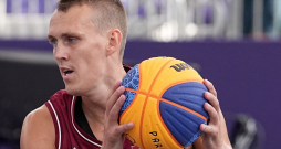 Basketbolists Nauris Miezis.