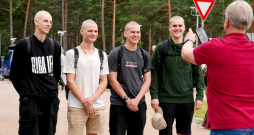 Šī gada 19. jūlijā militārajā bāzē "Ādaži" tika sagaidīti valsts aizsardzības dienesta 2024. gada jūlija iesaukuma karavīri.