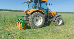 Lauzējveltnis 'Roller crimper'.