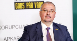 Korupcijas novēršanas un apkarošanas biroja (KNAB) priekšnieks Jēkabs Straume.