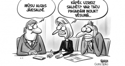 Zīmē Gatis Šļūka. Var taču nolikt vēsumā!