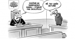 Zīmē Gatis Šļūka. Labāk uz cietumu! 