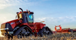 Precīzās tehnologijas 'Soil Command'  'Case IH' agregātā.