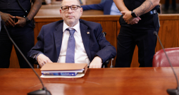 Hārvijs Vainstīns Ņujorkas tiesā. 2024. gada jūlijs.