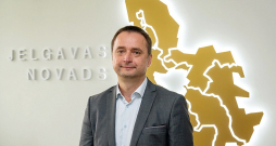 Jelgavas novada domes jaunais priekšsēdētājs Uldis Ainārs.
