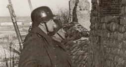 Lietuvas armijas pirmā sardze pie Ģedimina torņa. Viļņa, 1939. gada 29. oktobris.