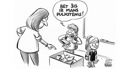 Zīmē Gatis Šļūka. Šis ir mans pulkstenis!
