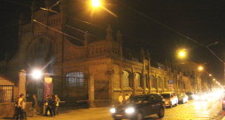 Vidzemes tirgus gaļas paviljons. Rīga, Baltā nakts. 