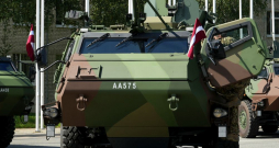 Latvijā ražotās "Patria".