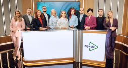 Ziņnešu komanda.