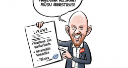 Zīmē Gatis Šļūka. Lai tikai kāds mēģina!