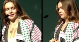 Marta Bogustova, partijas "Progresīvie" kongresā.