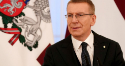 Latvijas prezidents Edgars Rinkēvičs. 