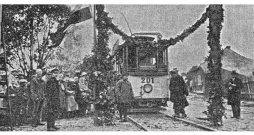 Godavārti, Bišumuižas tramvaja kustību atjaunojot 1926. gadā.