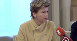 Ārlietu ministre Baiba Braže.