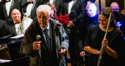 Raimonda Paula Ziemassvētku koncerta Rīgas Domā.