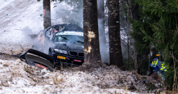 Rallijā "Alūksne" avārijā cietusi igauņu ekipāža.
