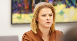 Ministru prezidente Evika Siliņa.