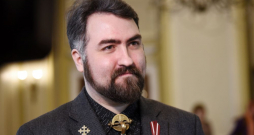 Latvijas Dievturu sadraudzes valdes vadītājs Uģis Nastevičs.