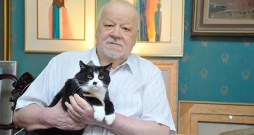 Jānis Peters savās mājās 2019. gada jūnijā.
