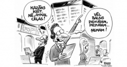 Zīmē Gatis Šļūka. Politiskais tirgus
