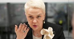 Latvijas apvienotā sabiedriskā medija valdes priekšsēdētāja Baiba Zūzena.