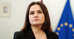 Baltkrievijas demokrātiskās kustības līdere Svjatlana Cihanouska.