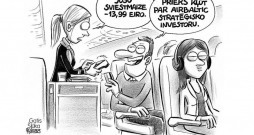Zīmē Gatis Šļūka. Akcijas par sviestmaizes cenu!
