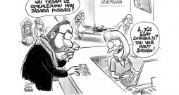 Zīmē Gatis Šļūka. Zvirbulim palīdzēs jau šodien!
