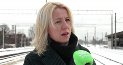 VAS “Latvijas Dzelzceļš” pārstāve Agnese Līcīte.