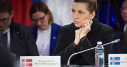 Dānijas premjerministre Mete Frederiksena.