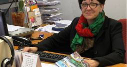 Ventspils bibliotēkas direktore Astra Pumpura.