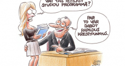 Zīmē Gatis Šļūka. Vai tas ietilpst studiju programmā?