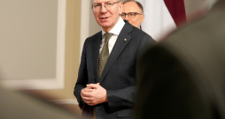 Valsts prezidents Edgars Rinkēvičs.