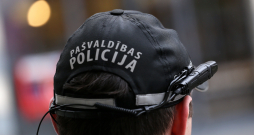 Pašvaldības policists. Ilustratīvs attēls.