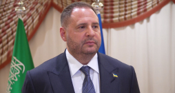 Ukrainas prezidenta biroja vadītājs Andrijs Jermaks.