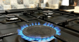 Gāzes plīts. Ilustratīvs attēls.
