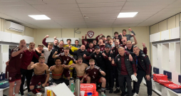 Latvijas U-19 futbolisti EČ kvalifikācijas elites kārtas pirmajā mačā spēlē neizšķirti ar Itāliju.
