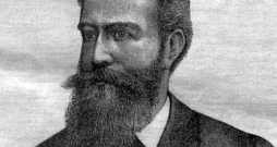 "Mājas Viesī" 1896. gadā ievietotais V. Rentgena portrets.