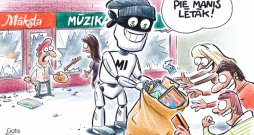 Zīmē Gatis Šļūka: Mākslīgais intelekts.