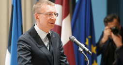 Valsts prezidents Edgars Rinkēvičs. Valsts prezidents Edgars Rinkēvičs.