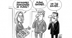 Zīmē Gatis Šļūka. Satiksmes ministram ir plāns?