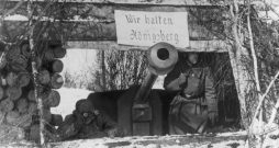 Vērmahta pozīcija Kēnigsbergas kaujas laikā. 1945. gada aprīlis.