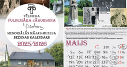 Otro reizi memoriālā māja muzejs "Galdiņi" izdevis unikālu kalendāru, kas sākas 1. aprīlī.