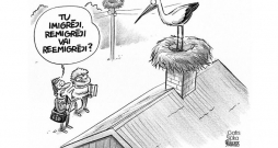 Zīmē Gatis Šļūka. Tu imigrēji, remigrēji vai reemigrēji?